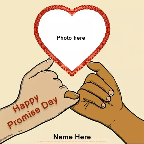 February 8 2023 Promise Day Photo With Name Edit