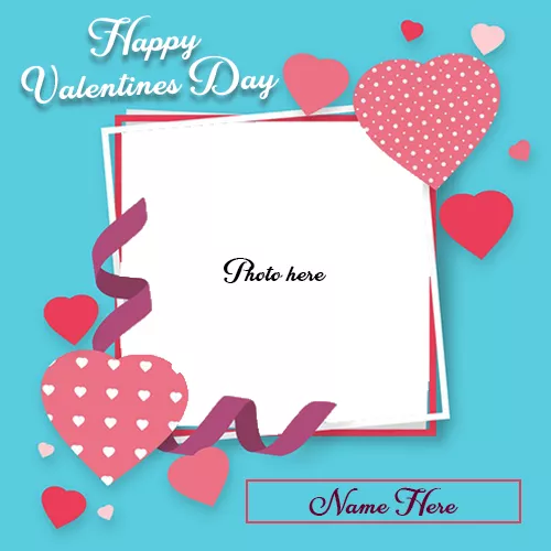 Valentines Day 2023 Photo Frames For Husband With Name