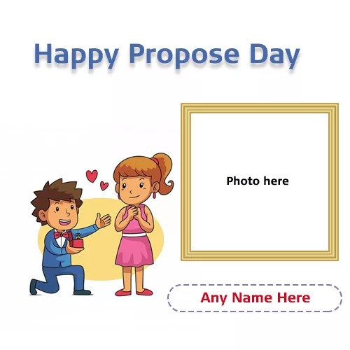 Propose Day 2023 Image With Name And Photo