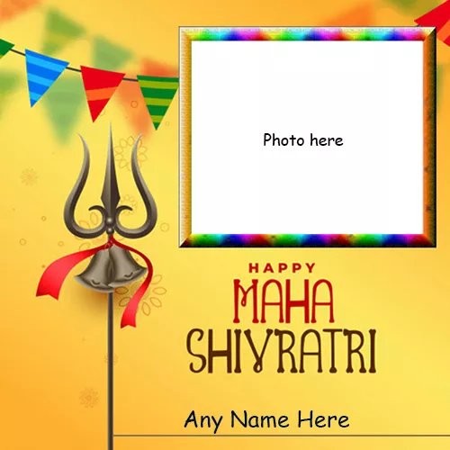Write Name On Maha Shivratri 2023 Photo Editing
