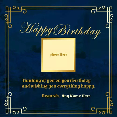 Create Name On Birthday Card Photo Free Download