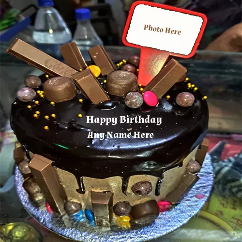 Photo Editing Birthday Cake With Photo Frame