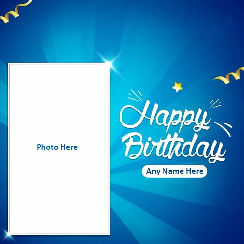 Birthday Card Maker With Photo And Name