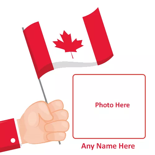 Happy Canada Day Photo Frames For Facebook With Name
