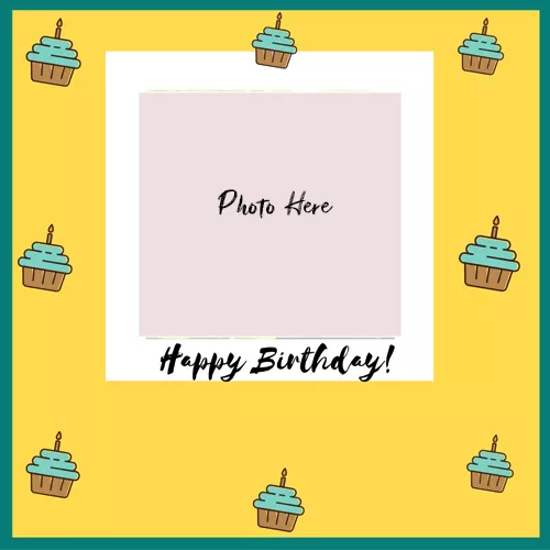 Birthday Frames For Photo Editing Online