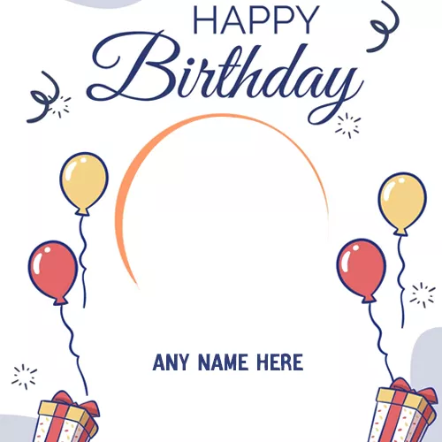 Birthday Photo Maker With Name