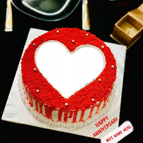 Photo On Anniversary Cake Photo Editor