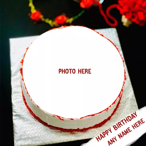 Photo On Birthday Cake Photo Editor Online