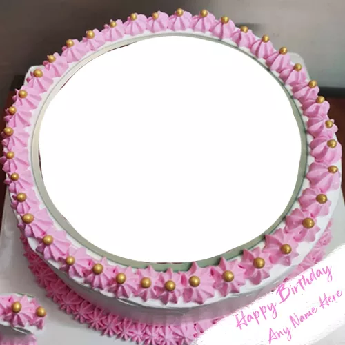 Online Birthday Cake Editing With Name And Photo