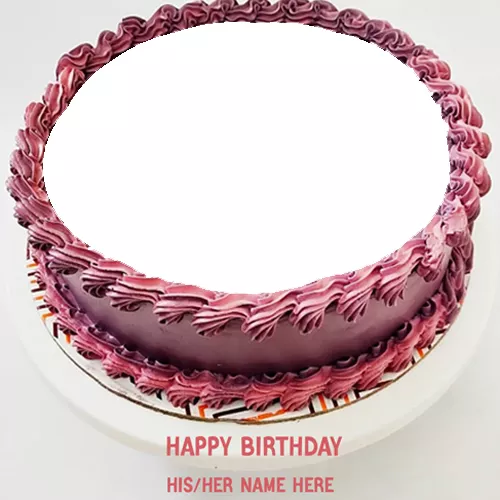 Online Birthday Cake Maker With Name And Photo