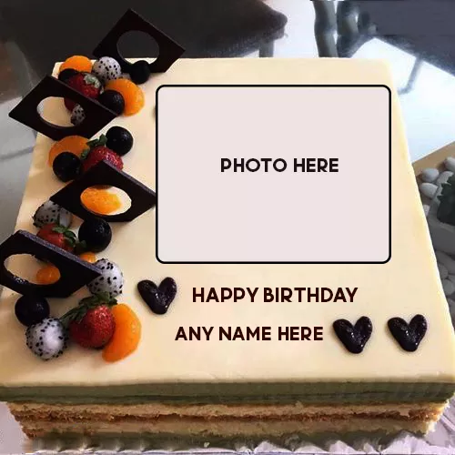 Write Name On Happy Birthday Photo