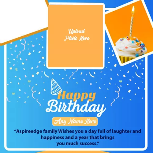Best Birthday Card With Photo Editing Online