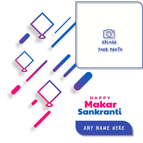 Happy Makar Sankranti Uttarayan 2024 Wishes With Photo And Name