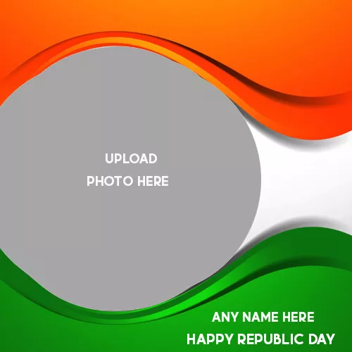 Republic Day Photo With Name Online