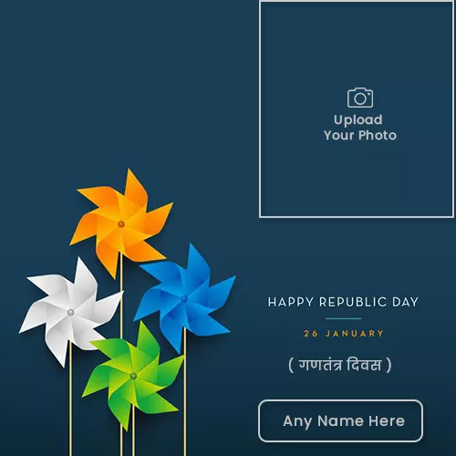 Make Name On Gantantra Diwas Ke Photo Editor