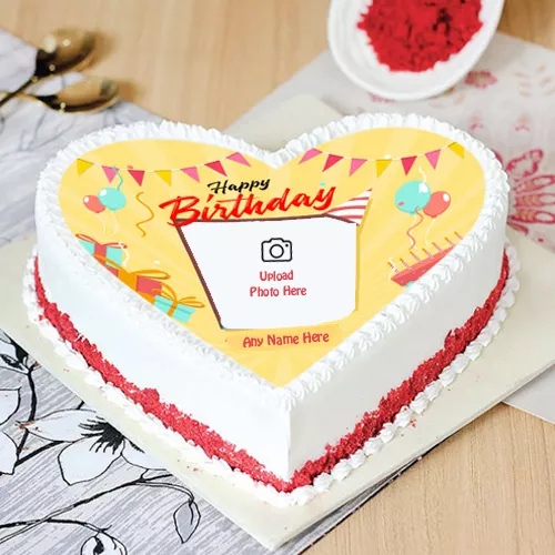 Print Your Photo On Real Birthday Cake