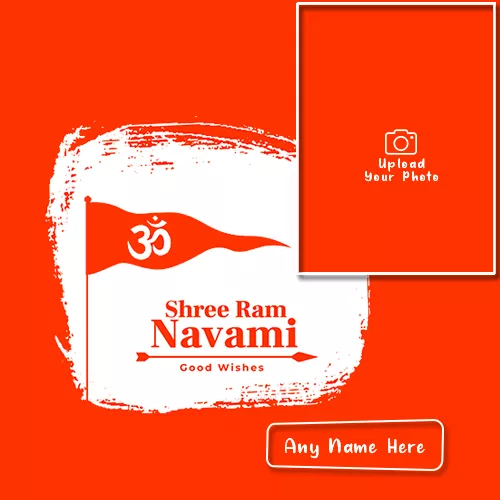 Ram Navami 2023 Card Images With Name And Photo Editor