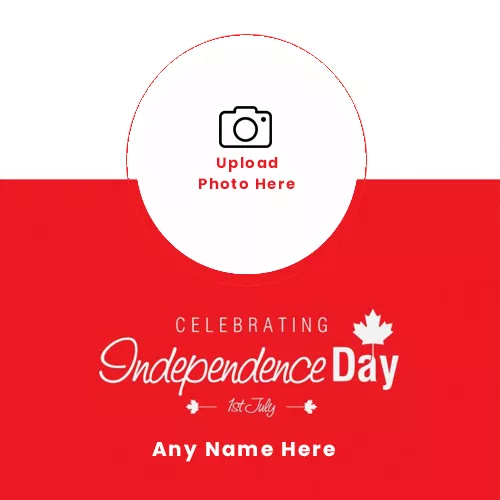 Canada Day Photo Frames For Facebook