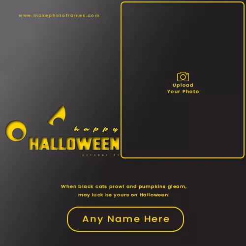 Halloween Photo Booth Frame Free Download