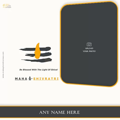 Mahashivratri 2024 Photo Frame Online With Name