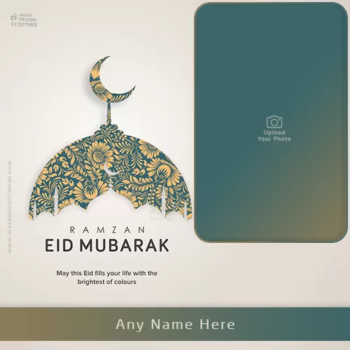 Eid Mubarak 2023 Dp Maker Online