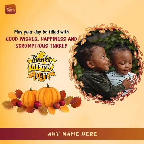Thanksgiving Picture Frames Free Download