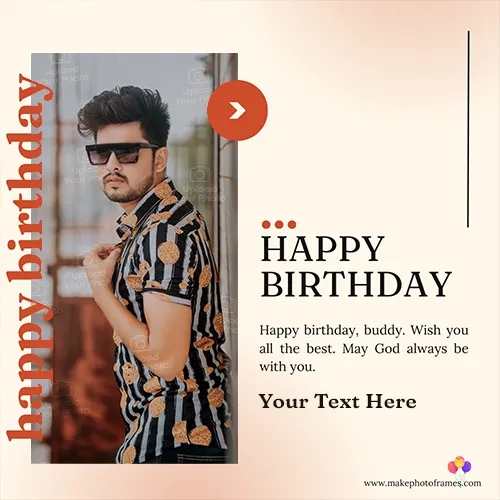 Online Birthday Card Maker With Name And Photo Free Download