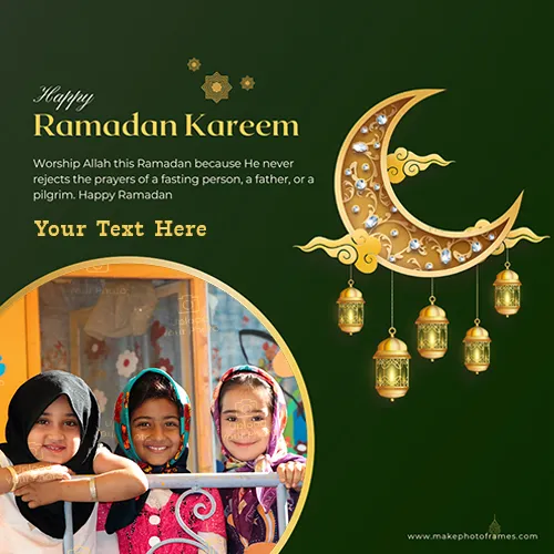 Ramadan Kareem Mubarak 2023 Wishes By Photo Frame And Name Edit