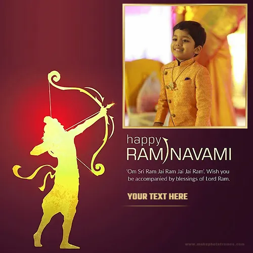 Rama Navami Photo Frame Editing