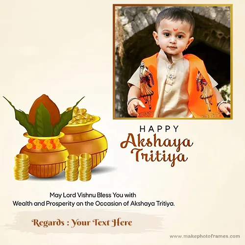 Akshaya Tritiya 2024 Images With Name And Photo Edit