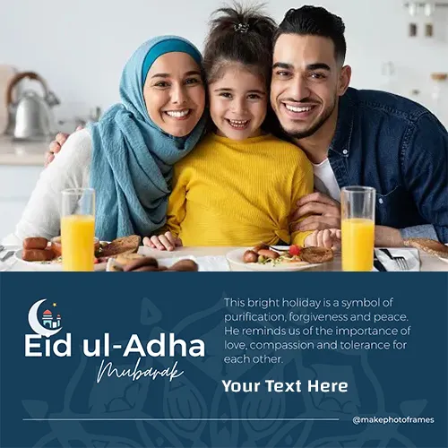 Eid Ul Adha Mubarak 2023 Edit Photo And Name Editing Online