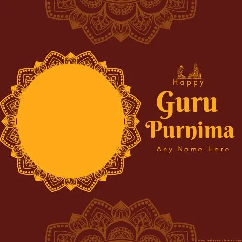 Create Guru Purnima 2024 Photo Frame Editor Online