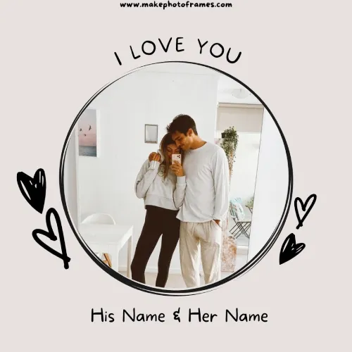 Write Name On I Love You Wishes With Photo Upload