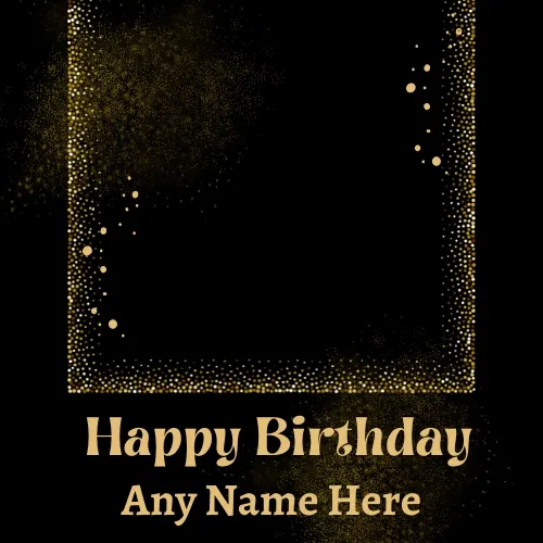 Happy Birthday Wishes Card Edit Name And Photo