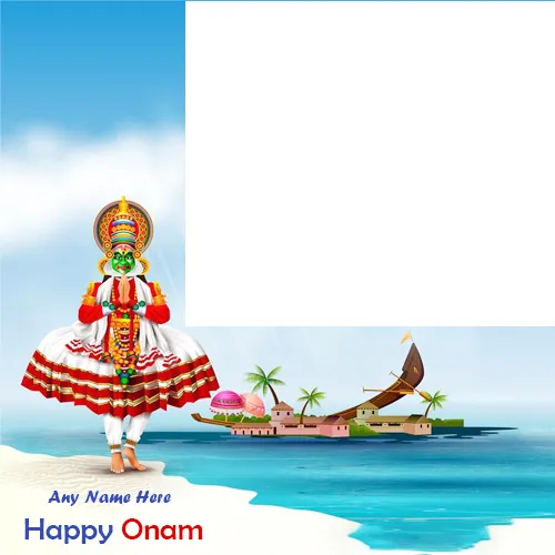 Happy Onam 2024 Photo Frame Online Editing