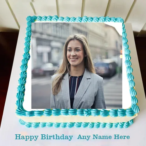 Write Name On Birthday Cake Photo Frame Free