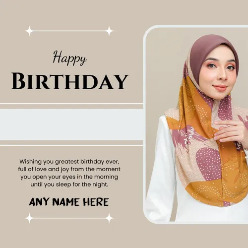 Birthday Wishes Photo Frames Editing Online With Name