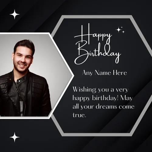 Birthday Wishes With Picture Frame Editing With Name