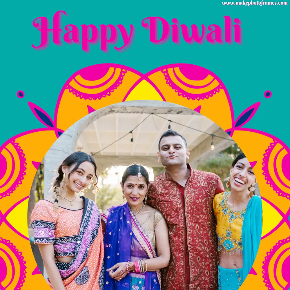 Happy Diwali Background Images With Photo Frame Editing