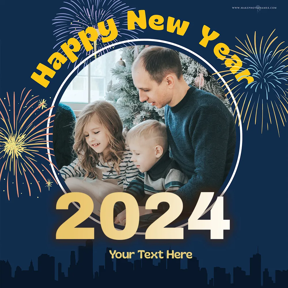 Happy New Year 2024 Photo Editing With Name
